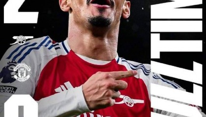 阿森纳2-0曼联获封“角球之王”，阿莫林终结联赛34场不败，詹俊：曼联人员轮换有亮点