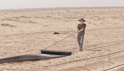 “吃沙子”的小伙子，为啥能带动4.1万人次来家乡种树？