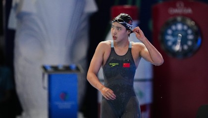 游泳世锦赛｜12岁小将于子迪距离领奖台只差0.06秒