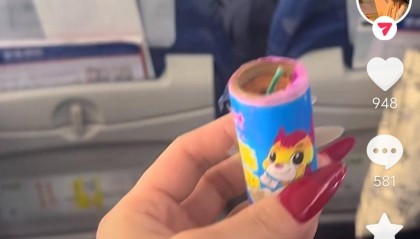 飞机上捡到鞭炮乘客发声：下飞机才发现鞭炮 航班始发地郑州也在调查中