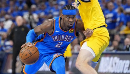 雷霆夺冠后吉尔杰斯-亚历山大调侃保罗：老头子！师徒情深引爆NBA