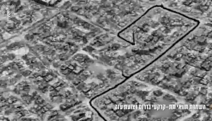 以媒：以军发布视频，称其在加沙南部摧毁一条300米长的哈马斯隧道