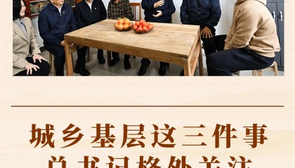 第一观察丨城乡基层这三件事，总书记格外关注