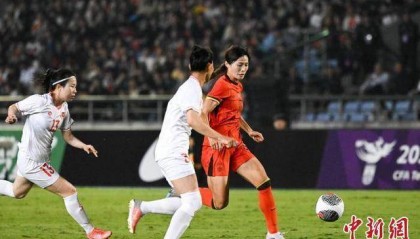 中国女足2：0战胜越南女足 获永川国际女足锦标赛冠军