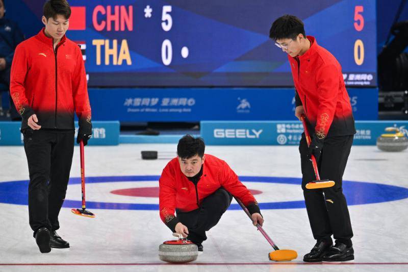 亚冬会|中国冰壶女队惜败韩国队