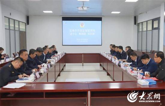 淄博市市场监管局党组书记、局长郭亦华到桓台县督导调研“进千企 解难题 促发展”活动开展情况