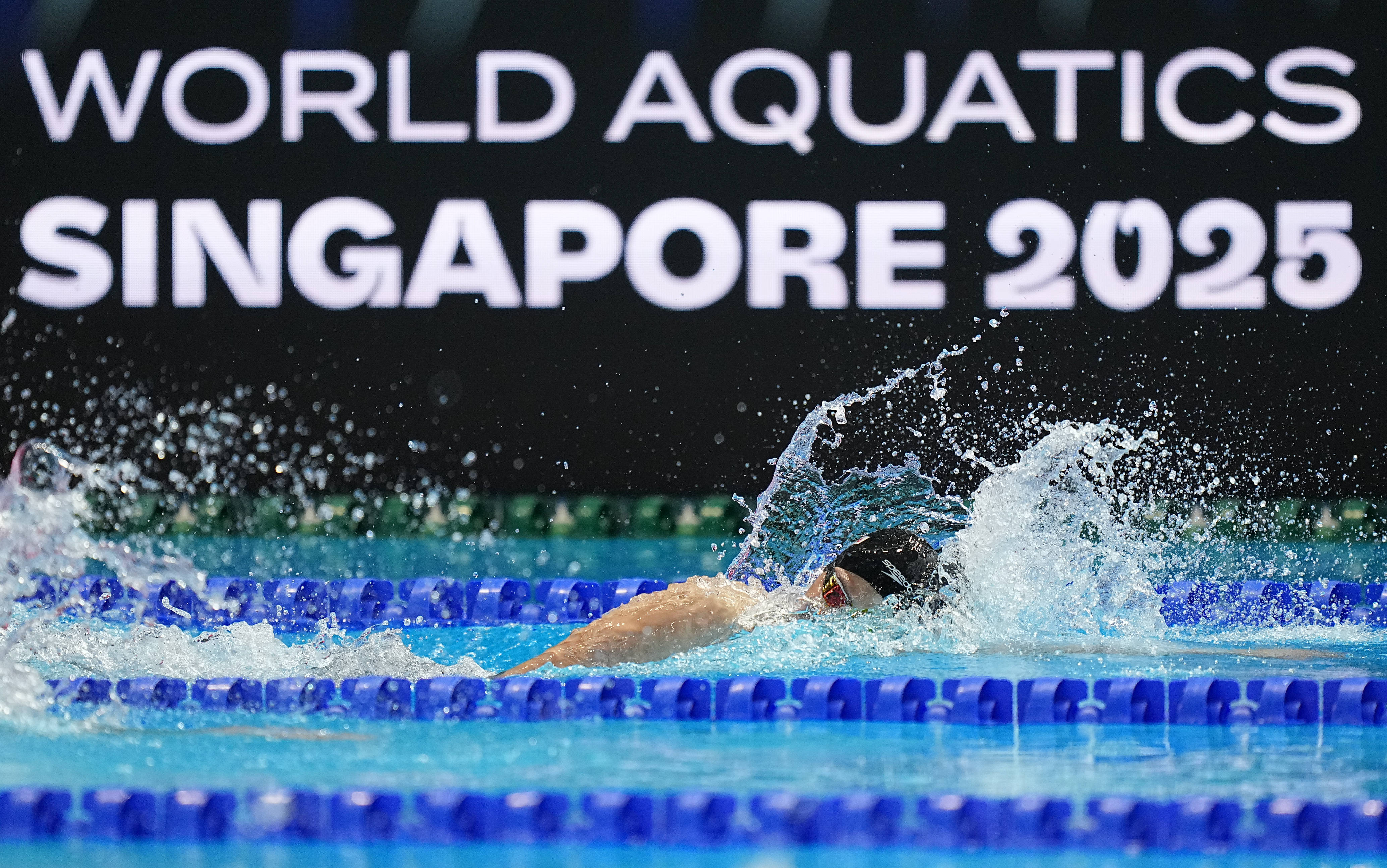 游泳世锦赛｜12岁小将于子迪距离领奖台只差0.06秒