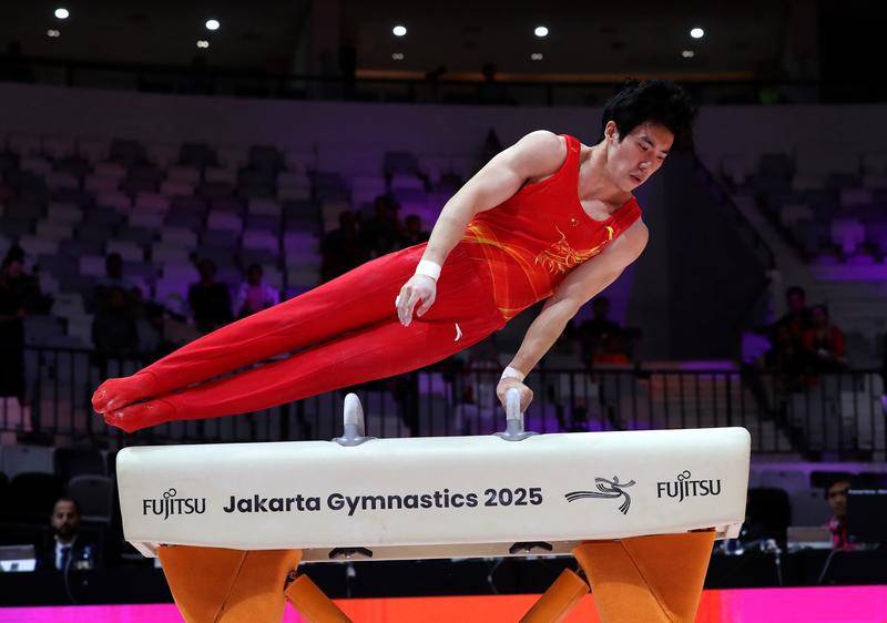 体操世锦赛-日本名将实现男子全能“三连冠” 张博恒获亚军